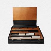 Pineider Leather Travel Desk Set