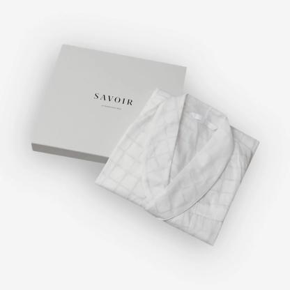 Savoir Beds Luxury Cotton Dressing Gown 