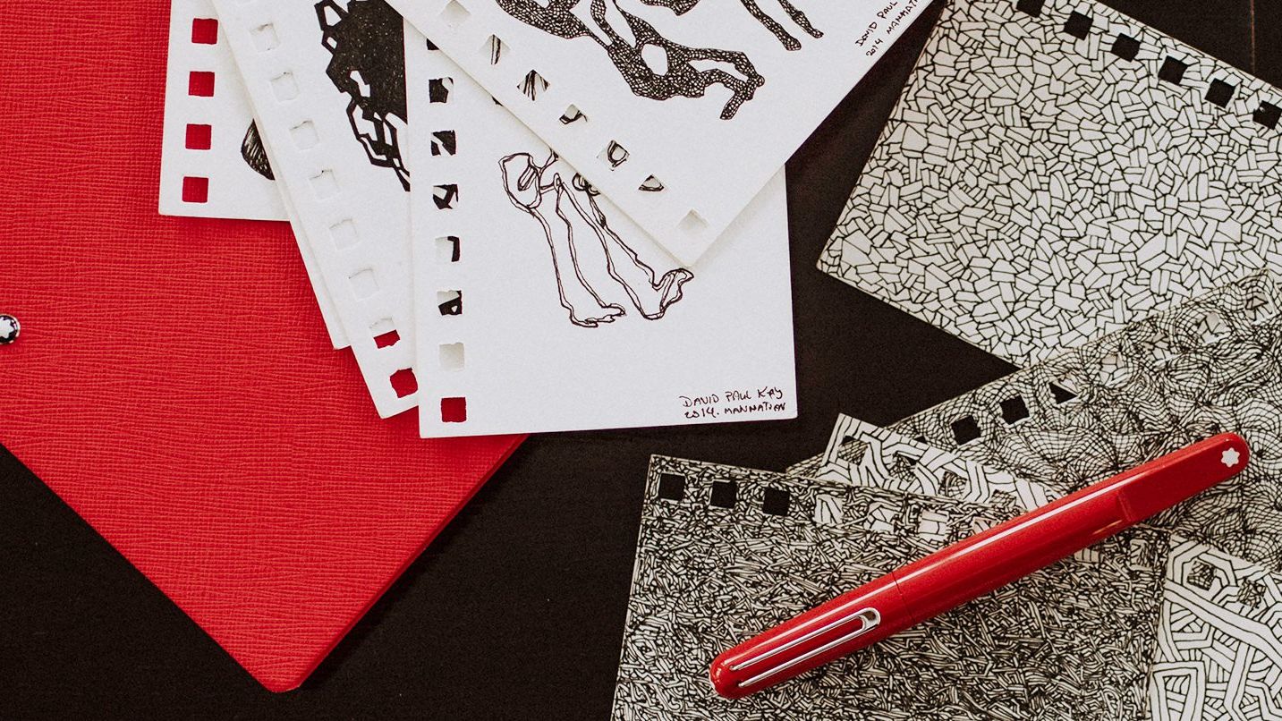 Montblanc and artist David Paul Kay make their mark on London