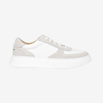 UNSEEN FOOTWEAR Marais Suede and Leather Sneakers in Fog