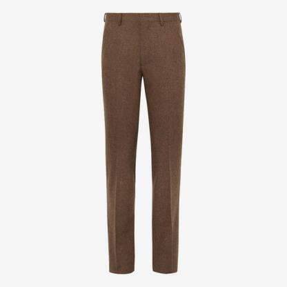 Noah Slim Fit Tweed Trousers