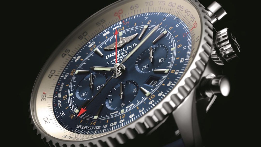 Introducing: the Breitling Navitimer GMT Aurora Blue