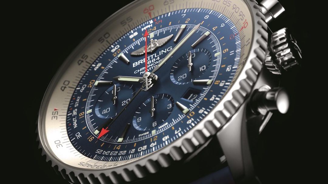 Introducing: the Breitling Navitimer GMT Aurora Blue
