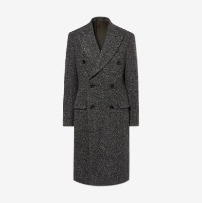 Richard James Wool-Blend Tweed Coat