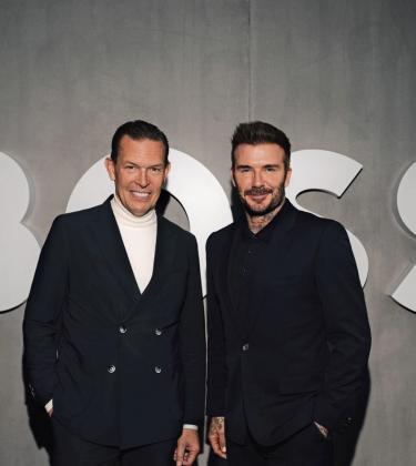 David Beckham scores a new job as Boss designer