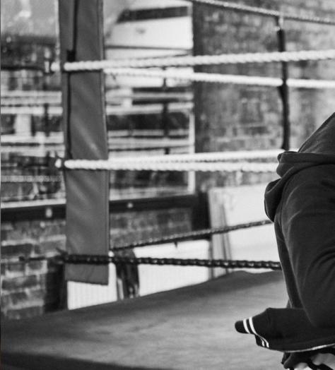 Boxing shoot photographed by Josh Shinner 2017