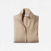 Luca Faloni Cashmere Zip Cardigan