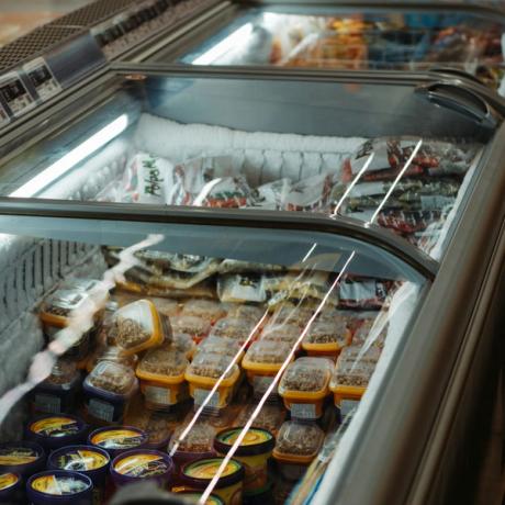Spend a long time choosing your ice-cream with the chest freezer open in the corner shop
