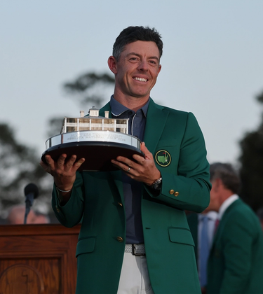 This is the watch Rory McIlroy wore when he won the Masters