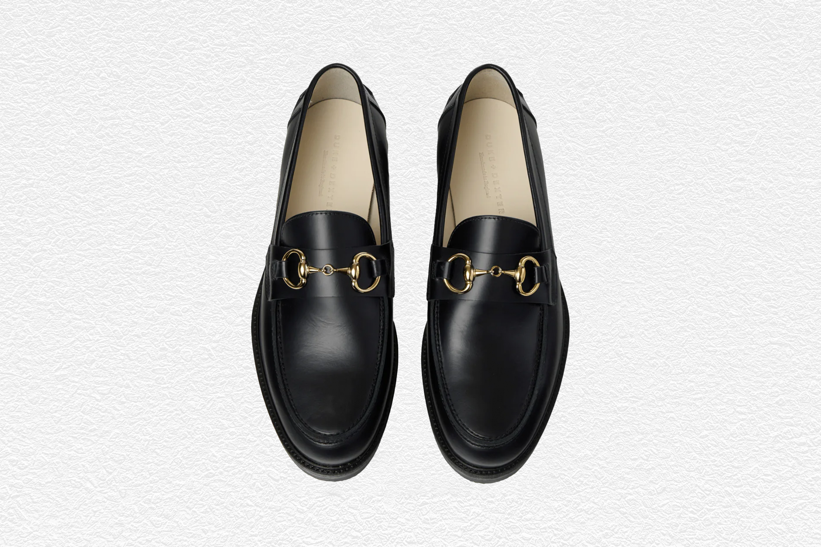 Duke+Dexter Black Bit Loafer