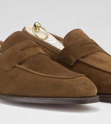 The Pick: The classic loafer reinvented in tobacco suede