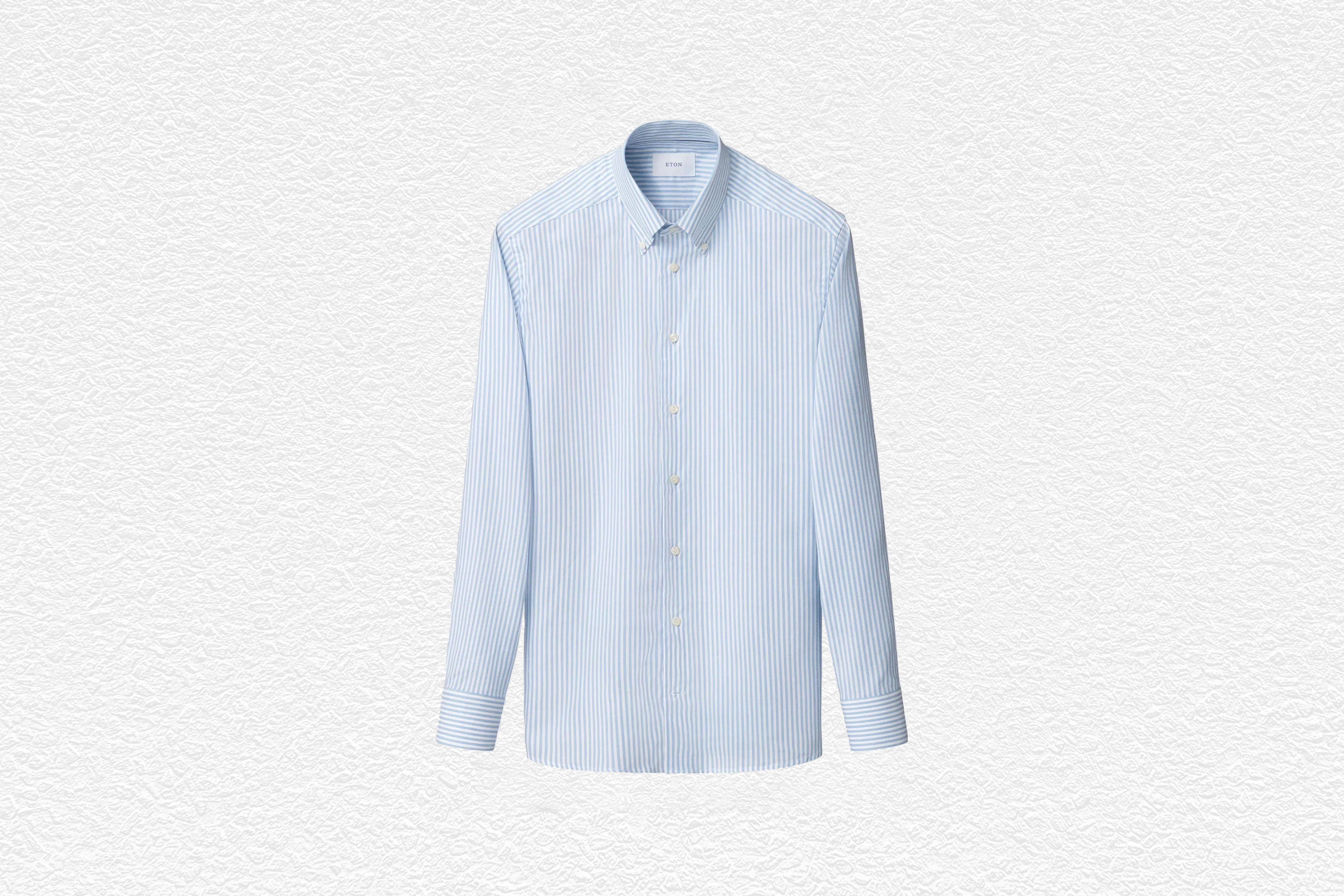 ETON Signature Stripe Oxford Shirt