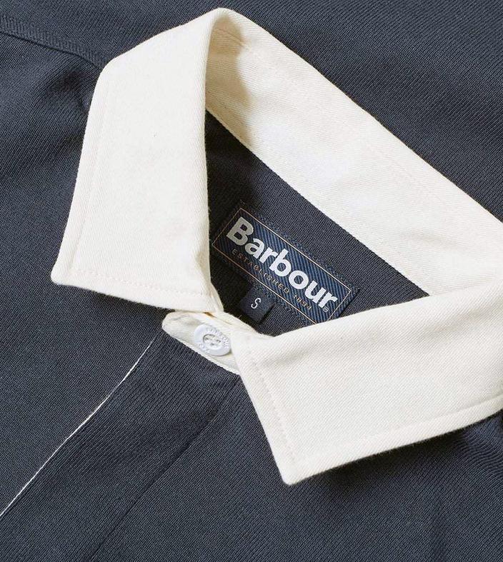 barbour rugby shirt