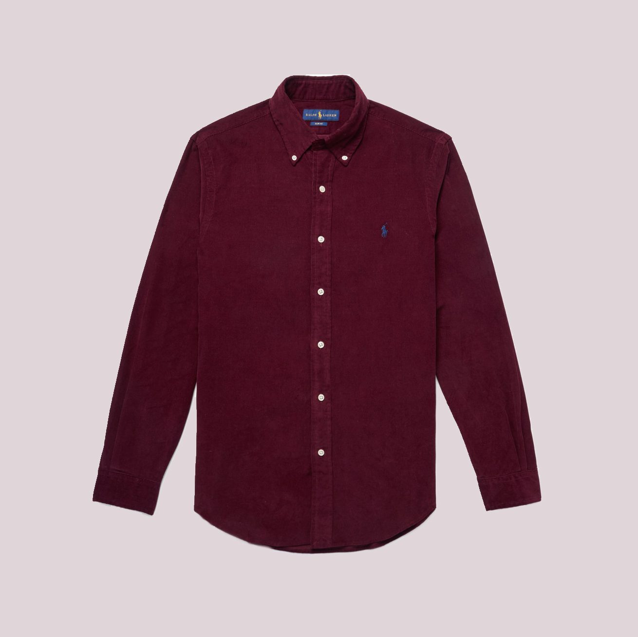 Ralph Lauren Slim-Fit Corduroy Shirt