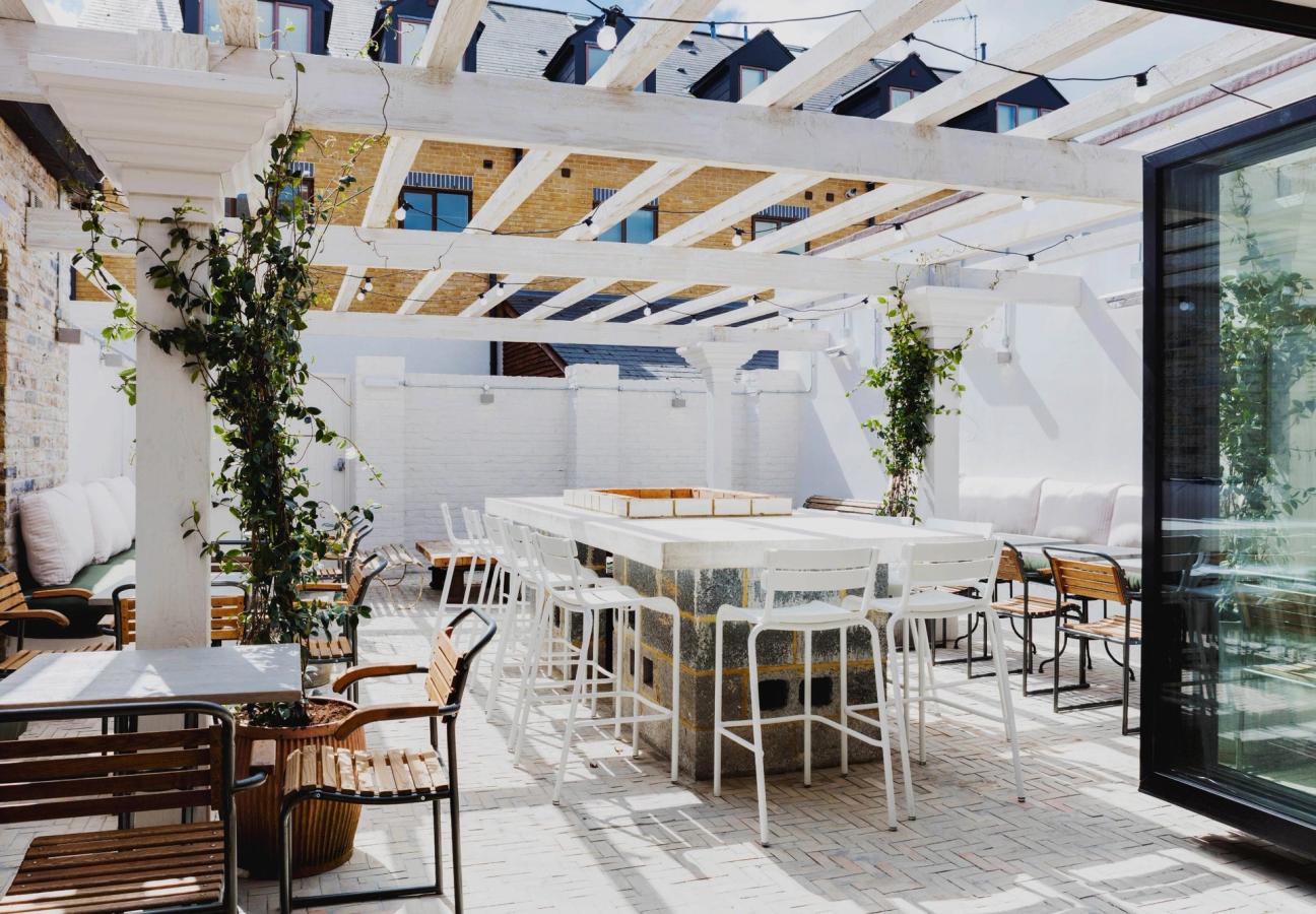 best restaurants outdoor seating london firehouse chelsea