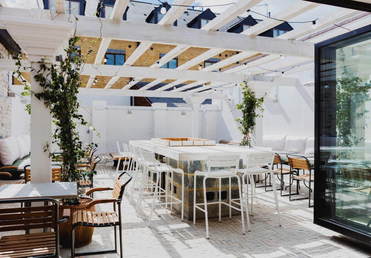 best restaurants outdoor seating london firehouse chelsea