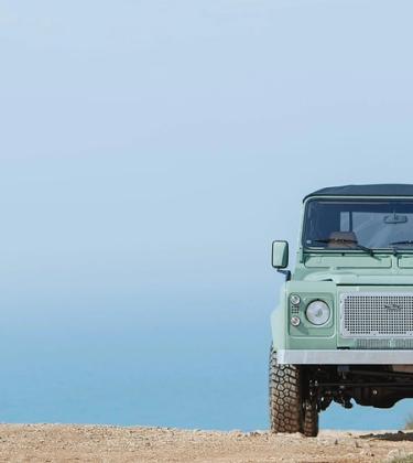 Restored, rebuilt, reborn. This vintage Defender is back
