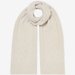 N. Peal chunky cashmere scarf