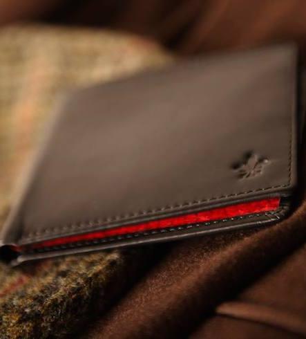 Creel: leather wallets with a twist