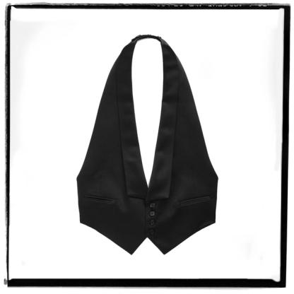 Ralph Lauren Silk Satin Waistcoat