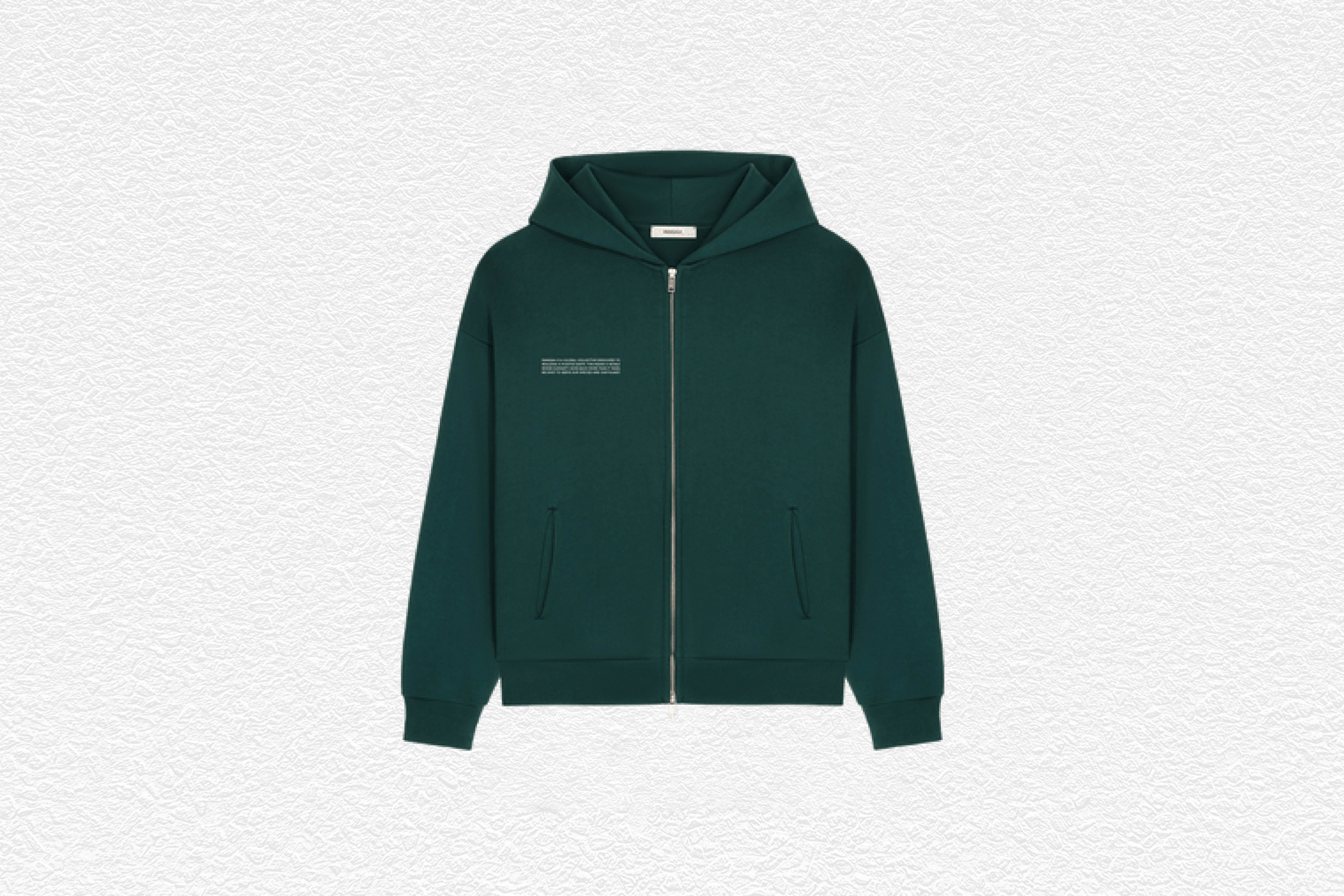 365 Heavyweight Two-Way Zip-Through Hoodie