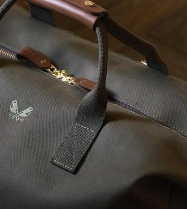 Bennett Winch weekend bag detail