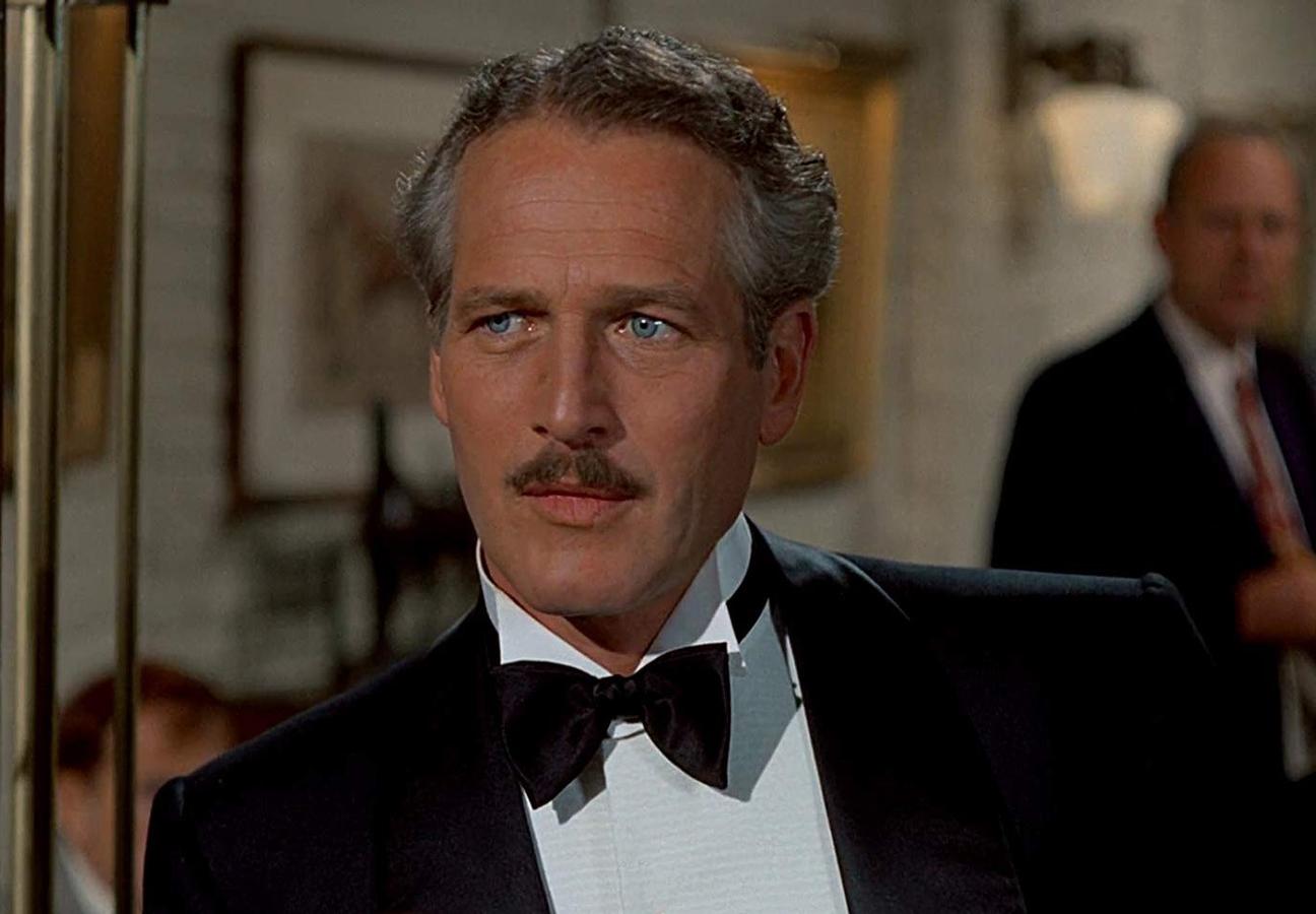 paul newman black tie