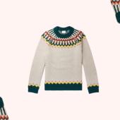 Burberry Fair Isle Wool Sweater