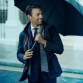 Hackett Hopsack Wool Suit