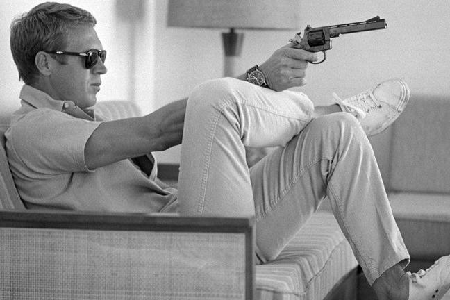 Steve McQueen trainers - John Dominis - the gentlemans journal
