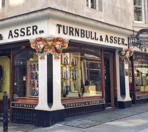 turnbull and asser shirtmakers jermyn st james's