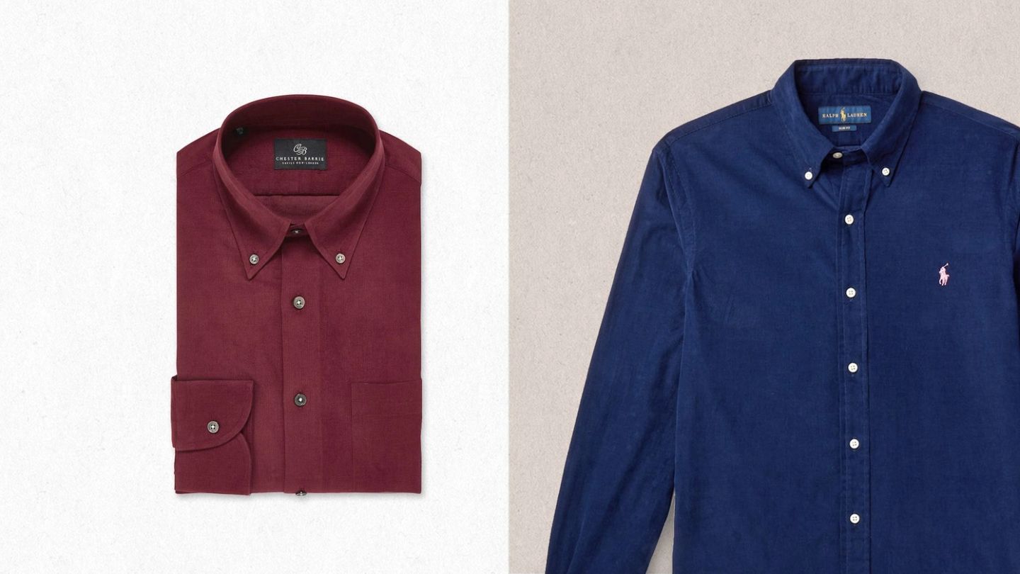 A corduroy shirt is your new spring style staple