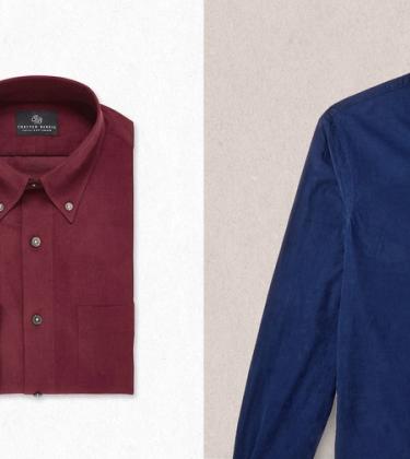 A corduroy shirt is your new spring style staple