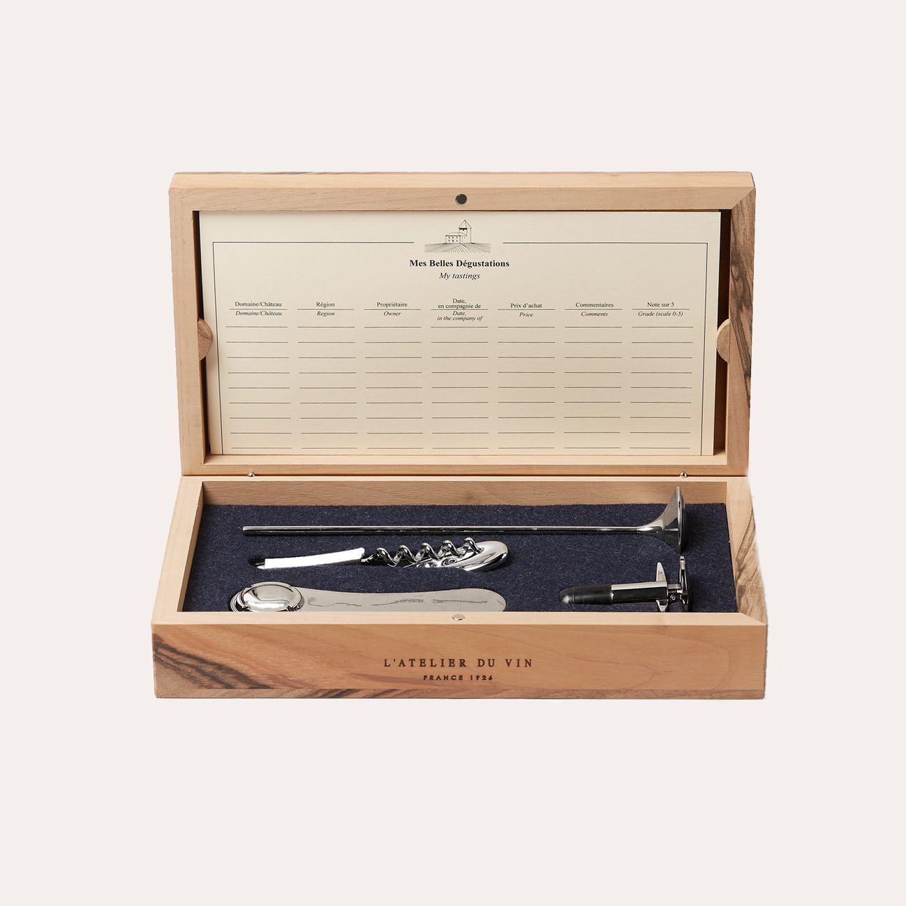 L’Atelier Du Vin Mini Wine Tasting Bar Set