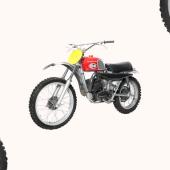 Steve McQueen’s 1971 Husqvarna 250 Cross Motorcycle