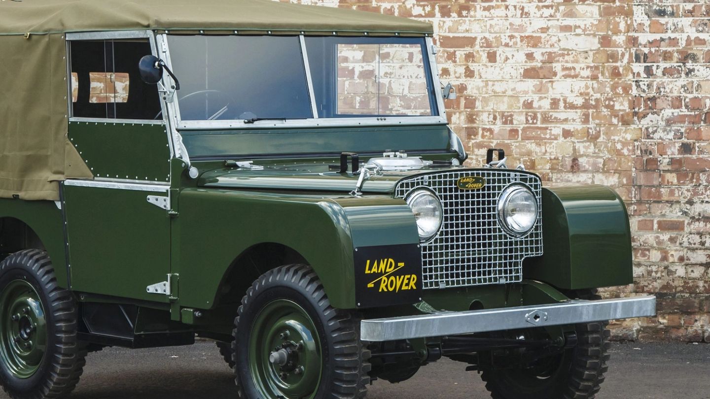 This is what the first Land Rover looked like, 70 years ago
