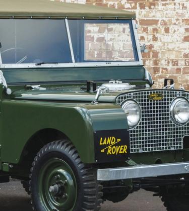 This is what the first Land Rover looked like, 70 years ago