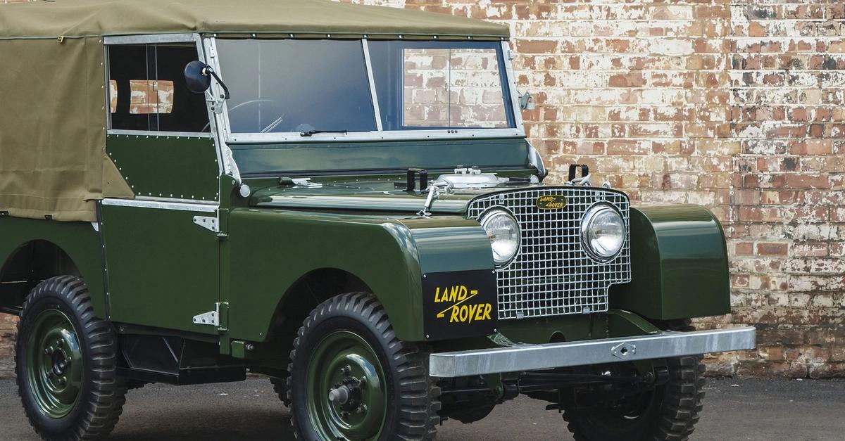 This is what the first Land Rover looked like | The Gentleman's Journal