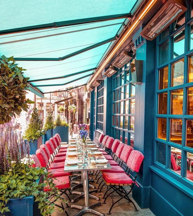 best restaurants outdoor seating london sheekey oyster