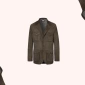 Brunello Cucinelli Suede Field Jacket