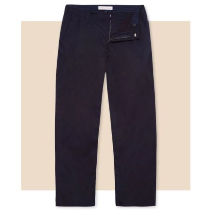 Orlebar Brown Navy Relaxed Fit Resort Trousers