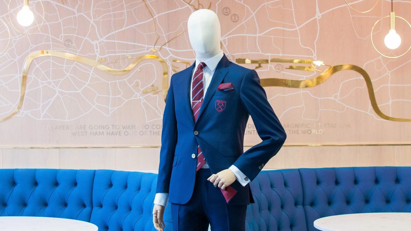 The latest tailor bringing formalwear back to football