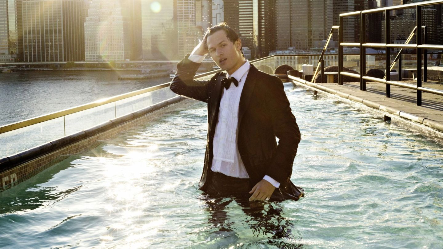 Go behind the scenes of our Ansel Elgort cover shoot