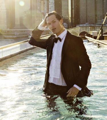 Go behind the scenes of our Ansel Elgort cover shoot