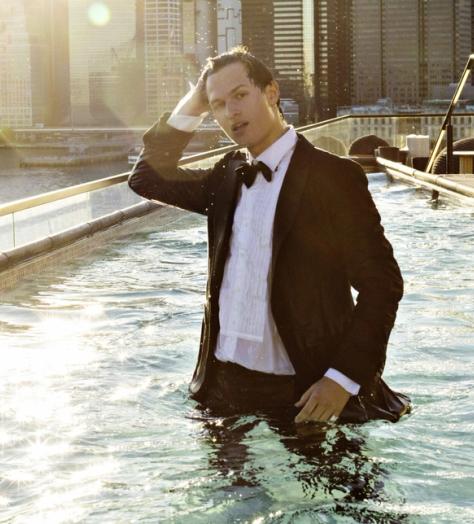 Go behind the scenes of our Ansel Elgort cover shoot