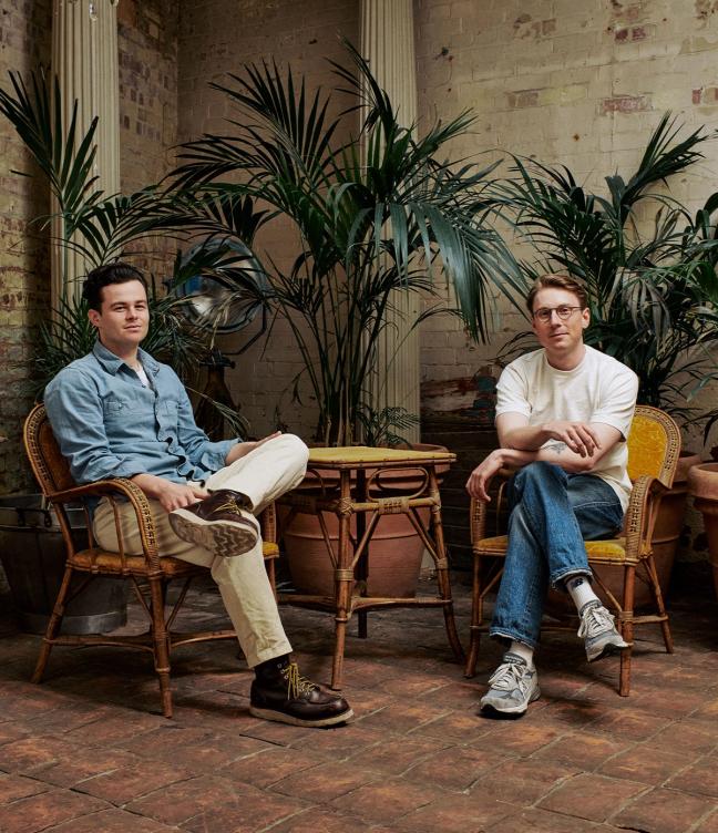 Rob Wallis and Sam Hunt