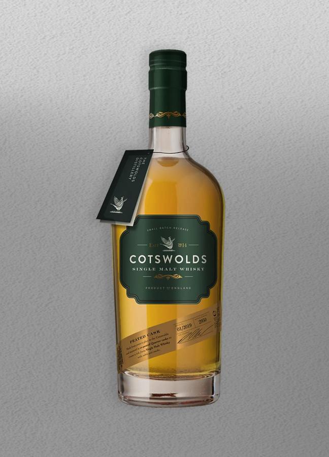 best whisky england english cotswolds peated
