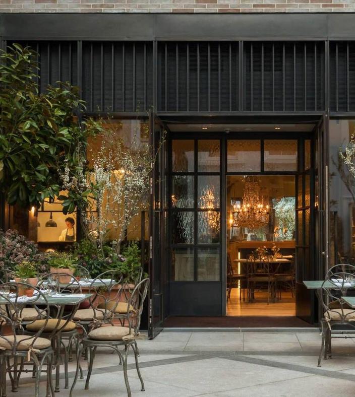 best restaurants outdoor seating london petersham