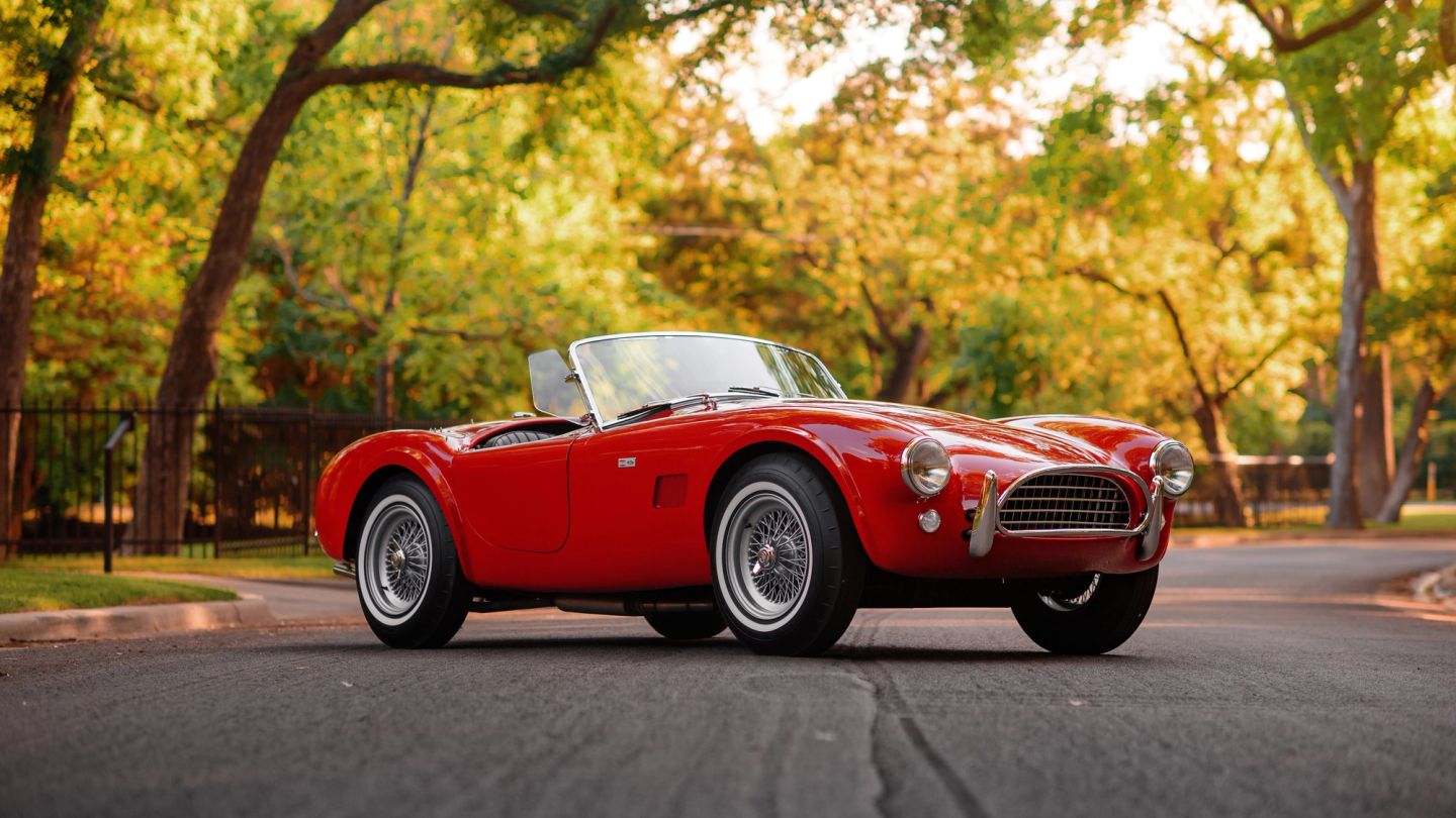 This Shelby Cobra is a true intercontinental sports car