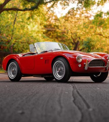 This Shelby Cobra is a true intercontinental sports car